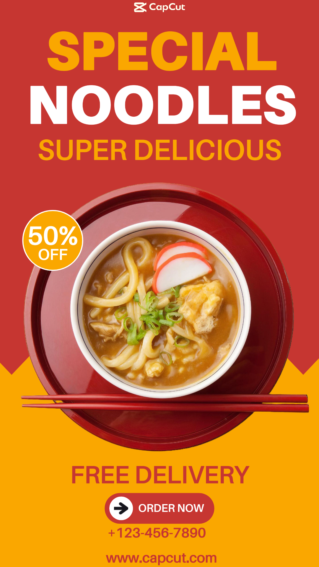 Special Noodles Promotion Instagram Story