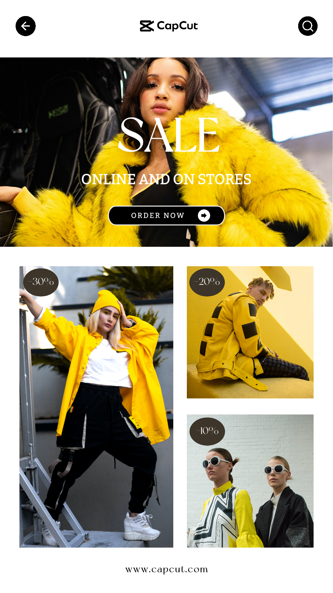 Sale Online Or Stores Multi-Product Image TikTok