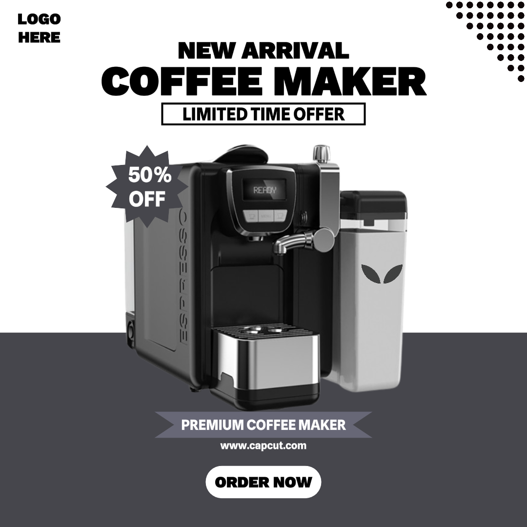 Elektronik - Kaffeemaschine - Instagram-Anzeige