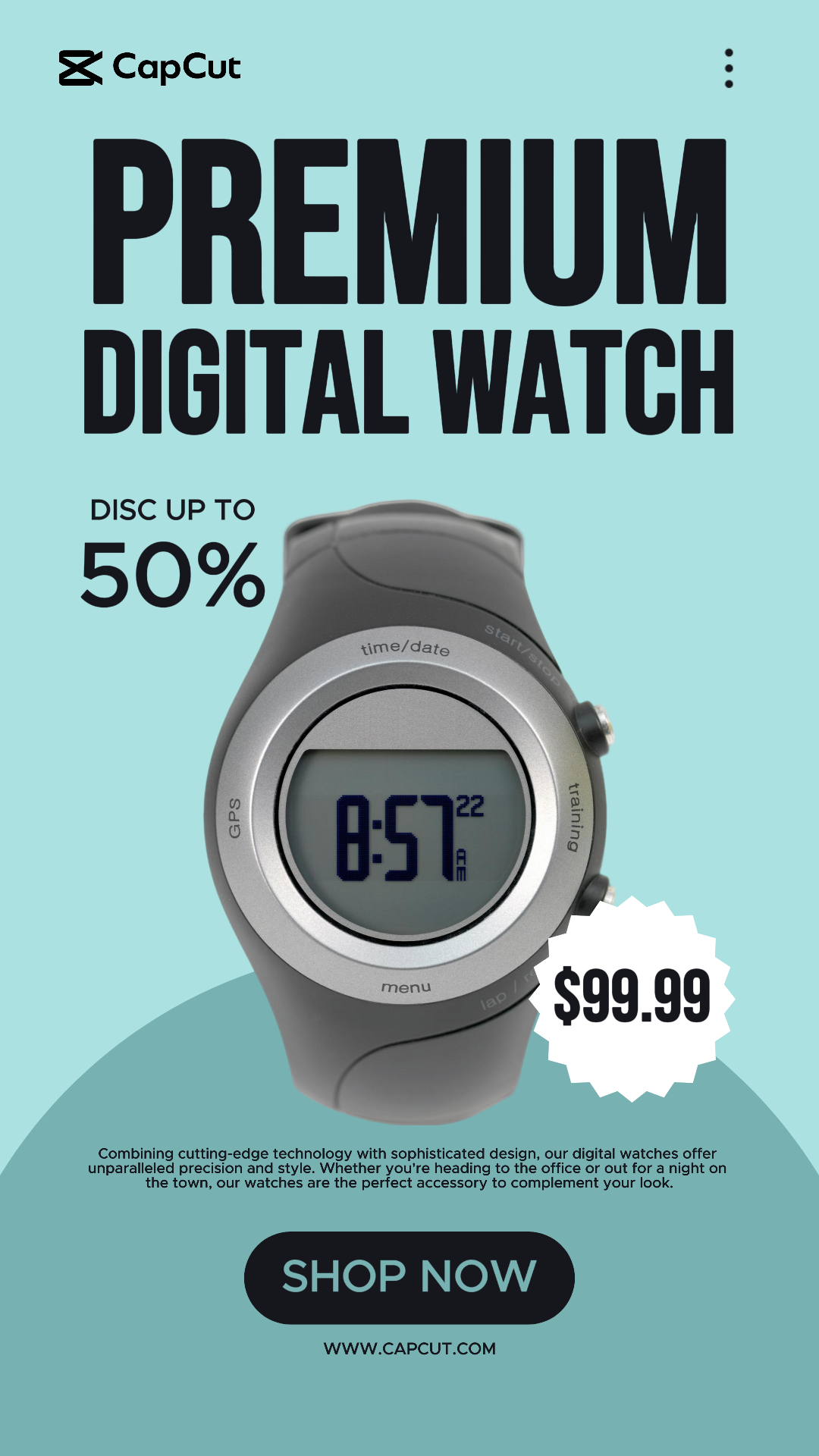 Promoción de carteles de marketing de joyas y accesorios