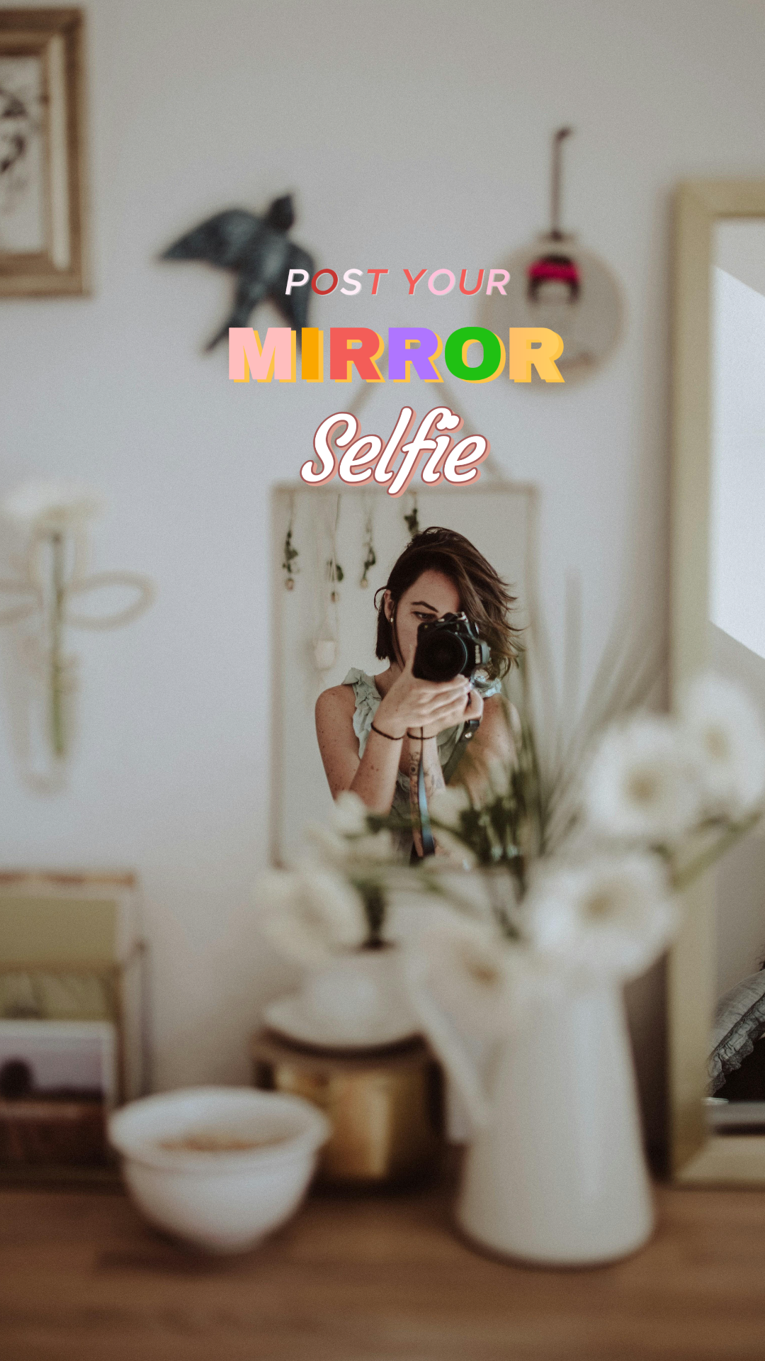 Tiktok miniatura espejo selfie