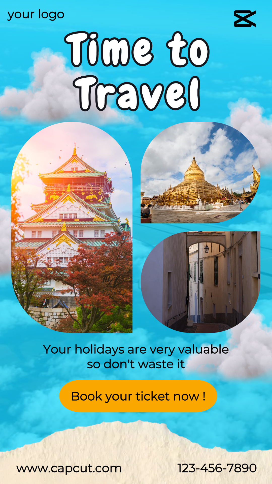 capcut template cover