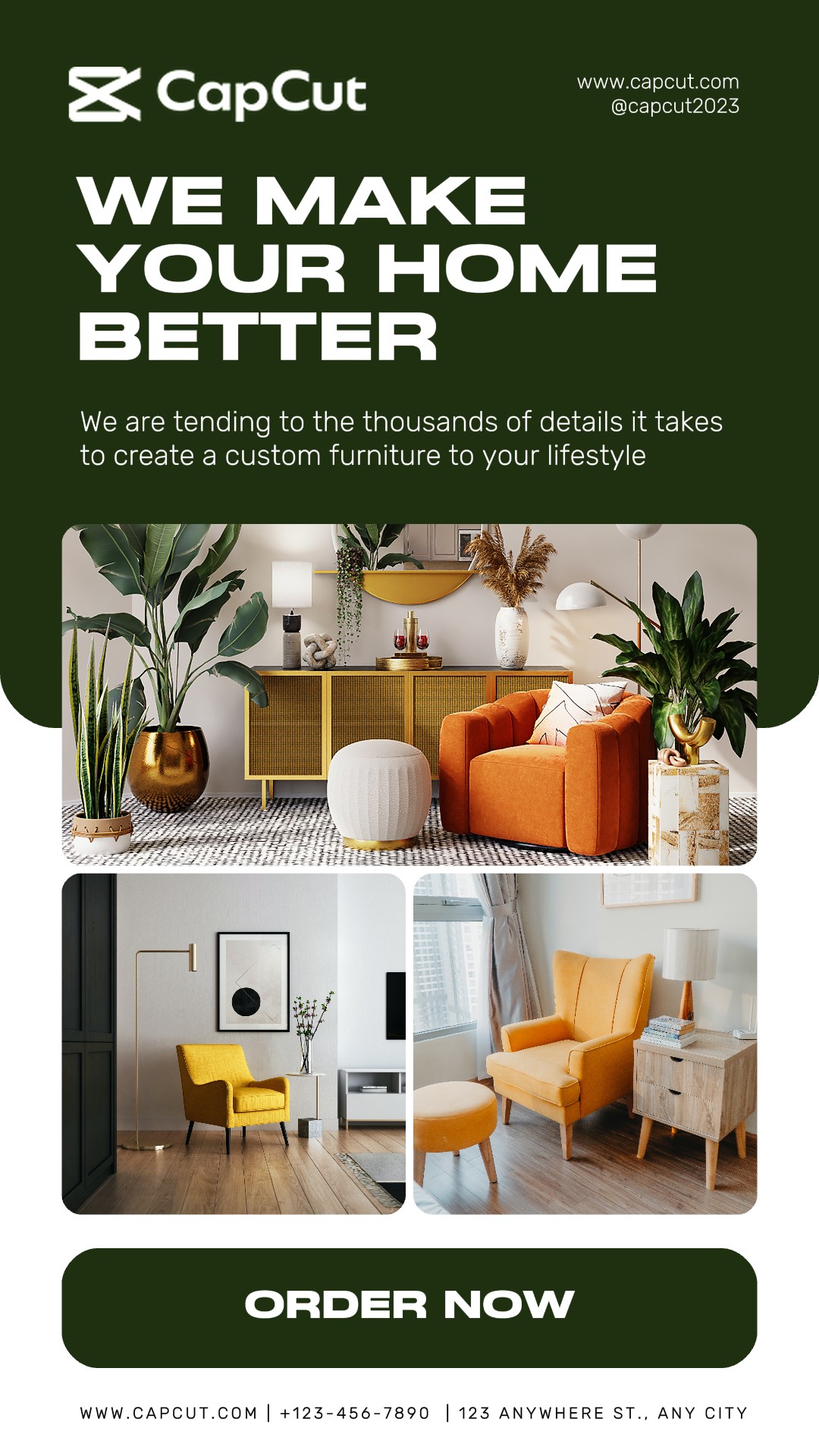 Furniture Product Display Instagram Story