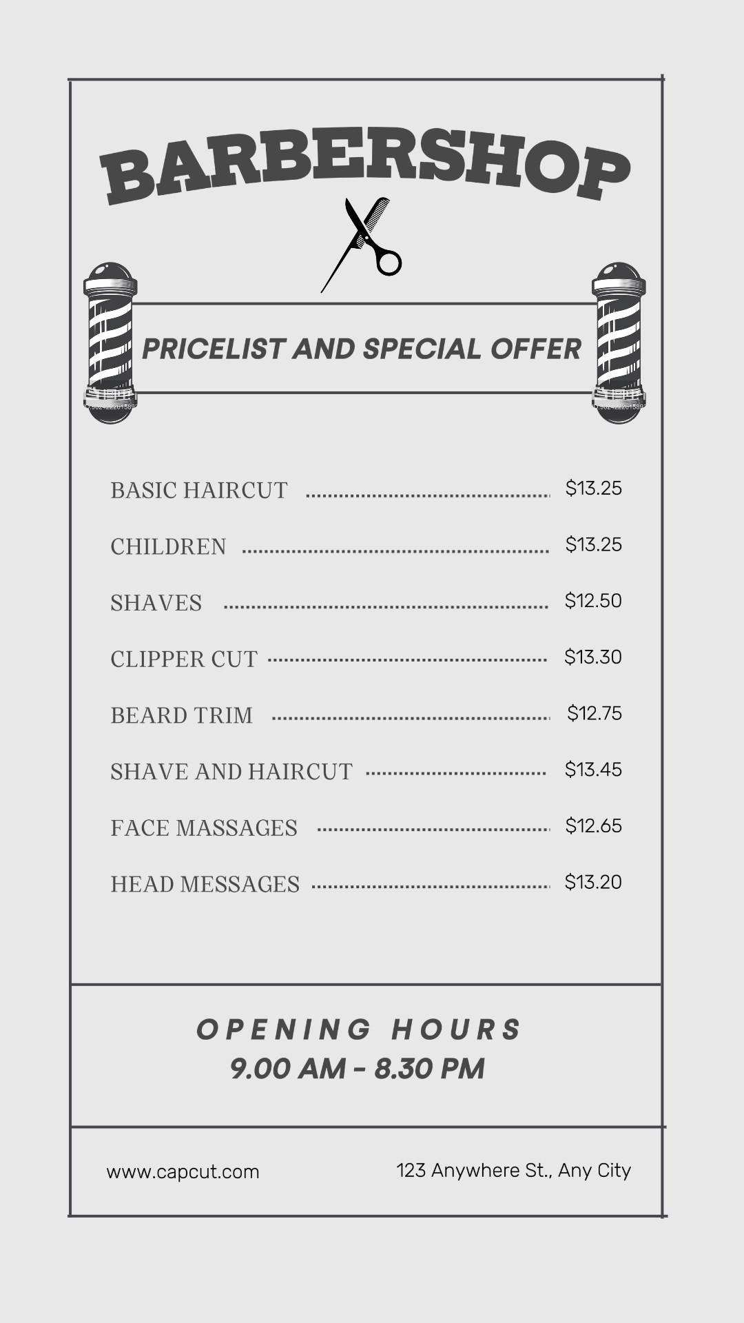 BARBERSHOP DISPLAY PROMOCIÓN HISTORIA DE INSTAGRAM