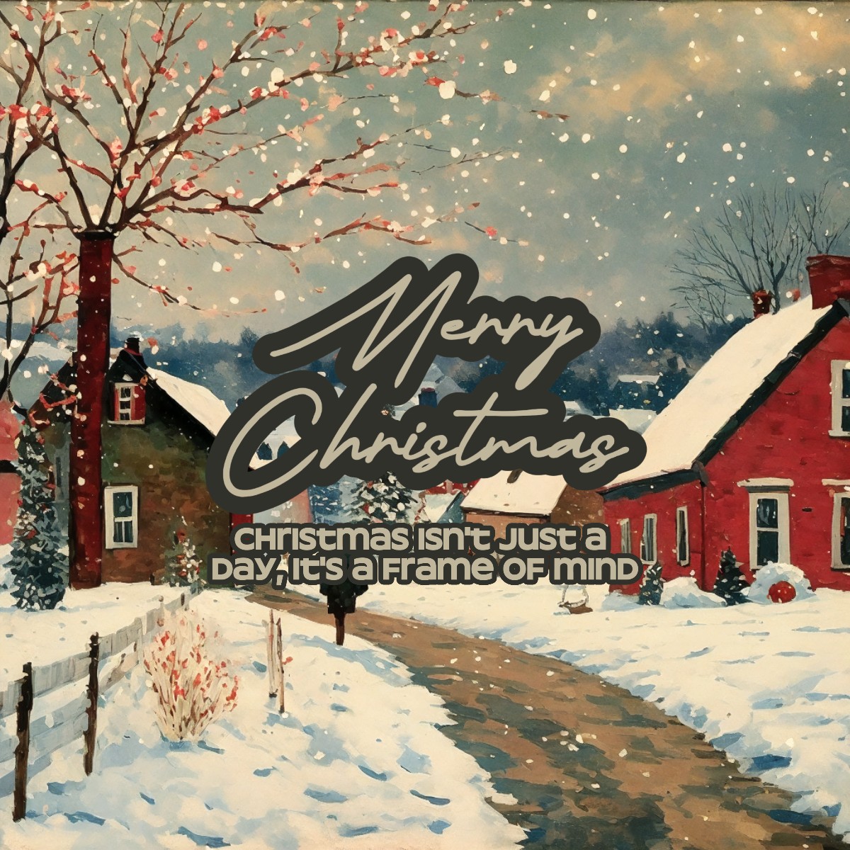 Merry Christmas Greetings Linkedin Post