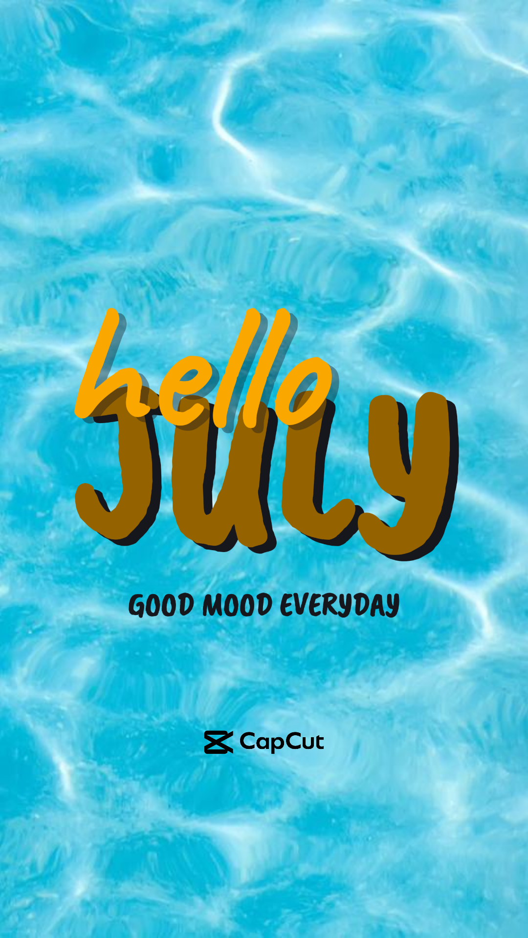 HELLO JULY CREATIVE POSTER STORY INSTAGRAM 