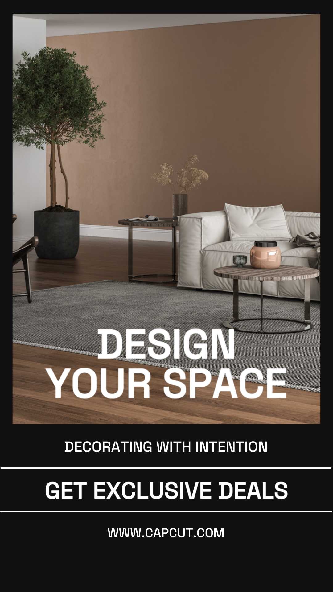 Black Minimal Exclusive Deals Instagram Story