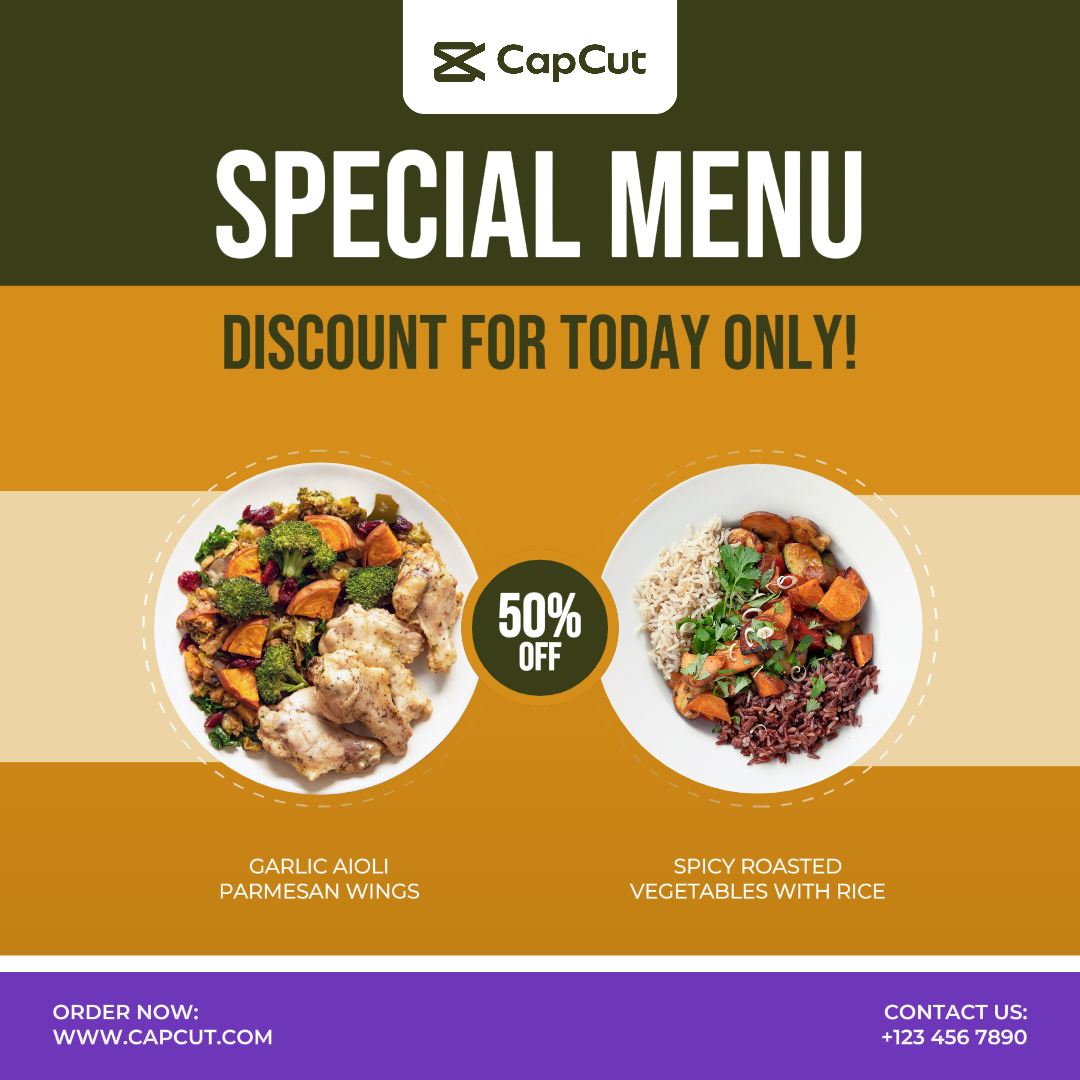 Spanduk Iklan Makanan - Penjualan Poster