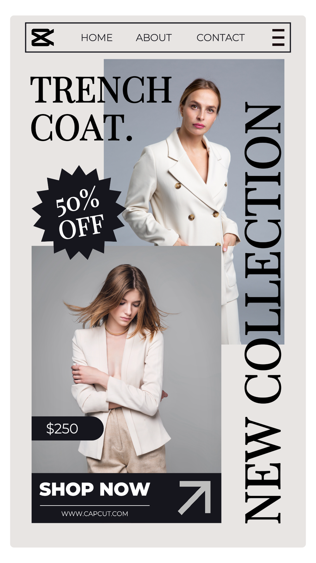 capcut template cover