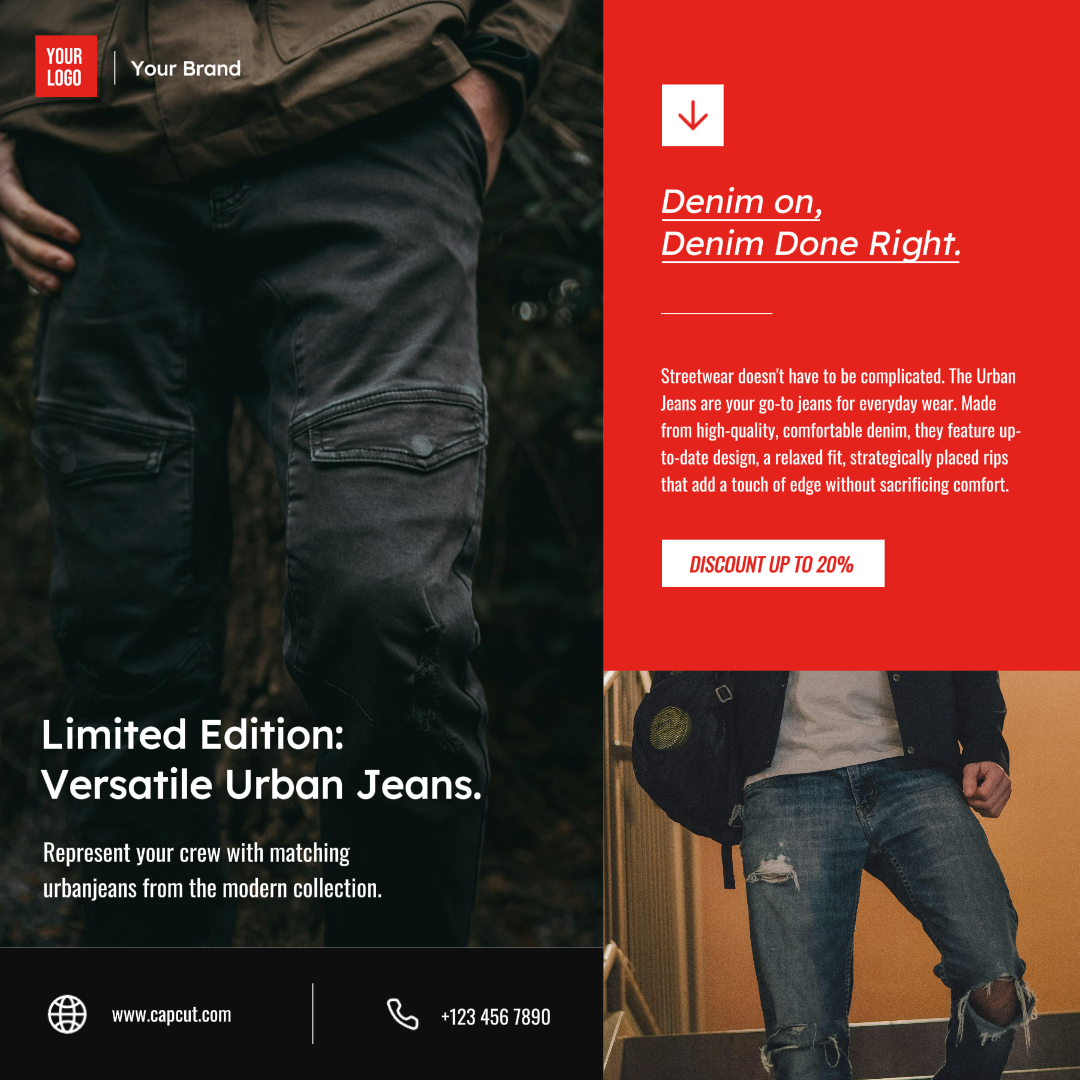 Kleidung & Schuhe Streetwear Jeans New Item Post