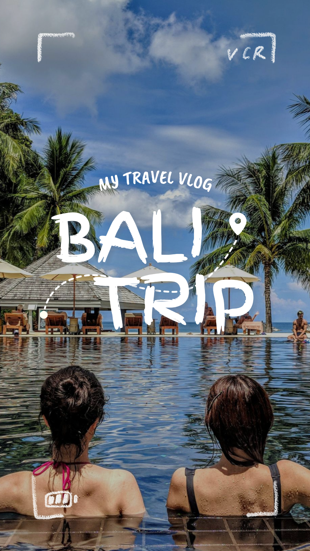TikTok Thumbnail - Reisen - Bali Trip Vlog