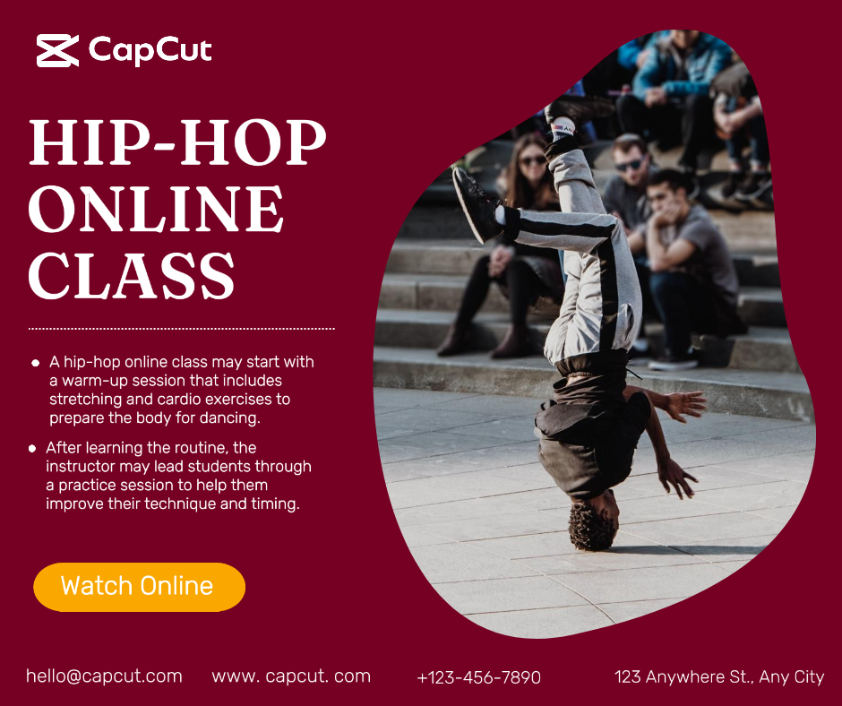  Pendidikan & HIP-HOP Kelas Online Minimalis  