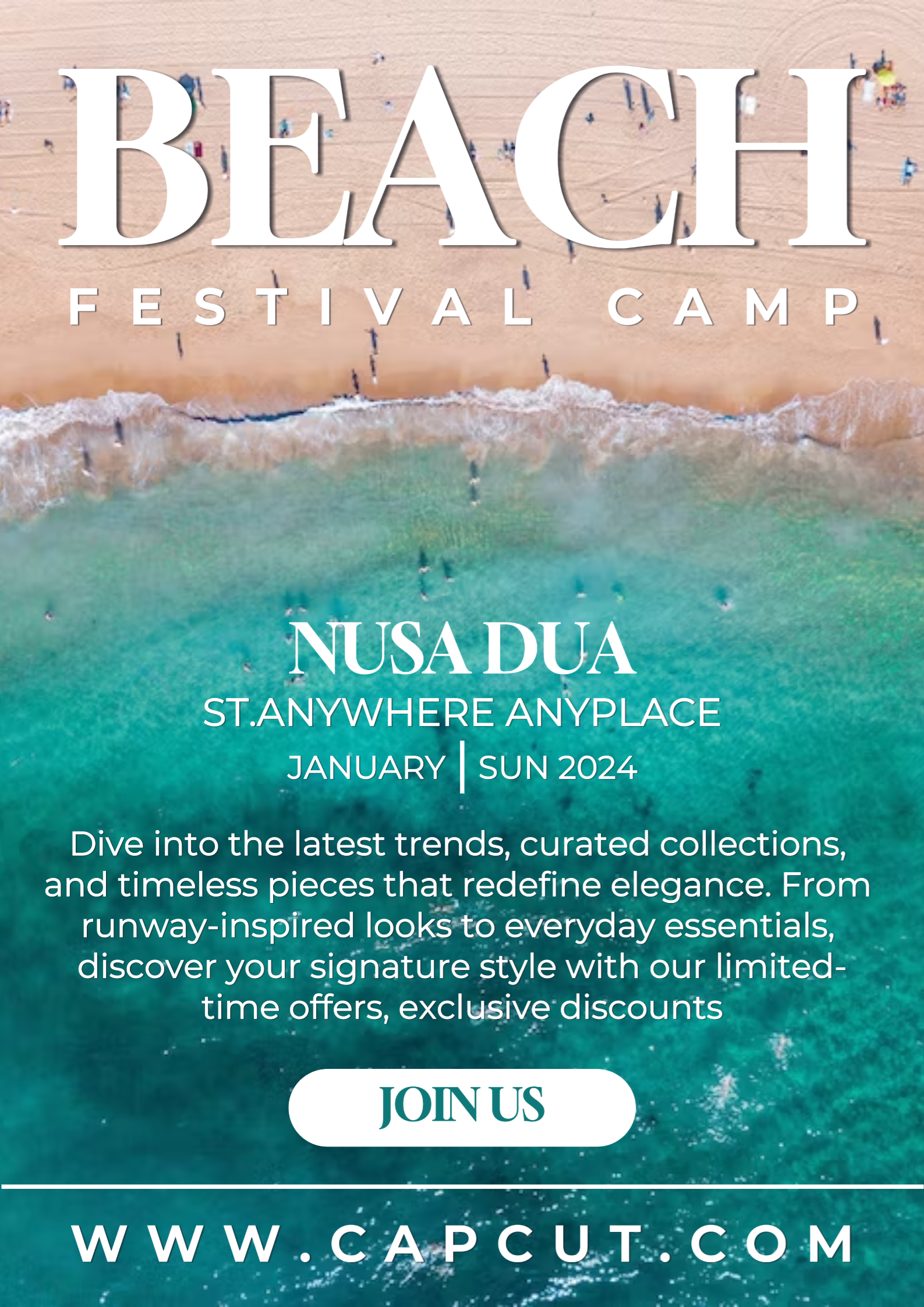 Beach Festival Poster