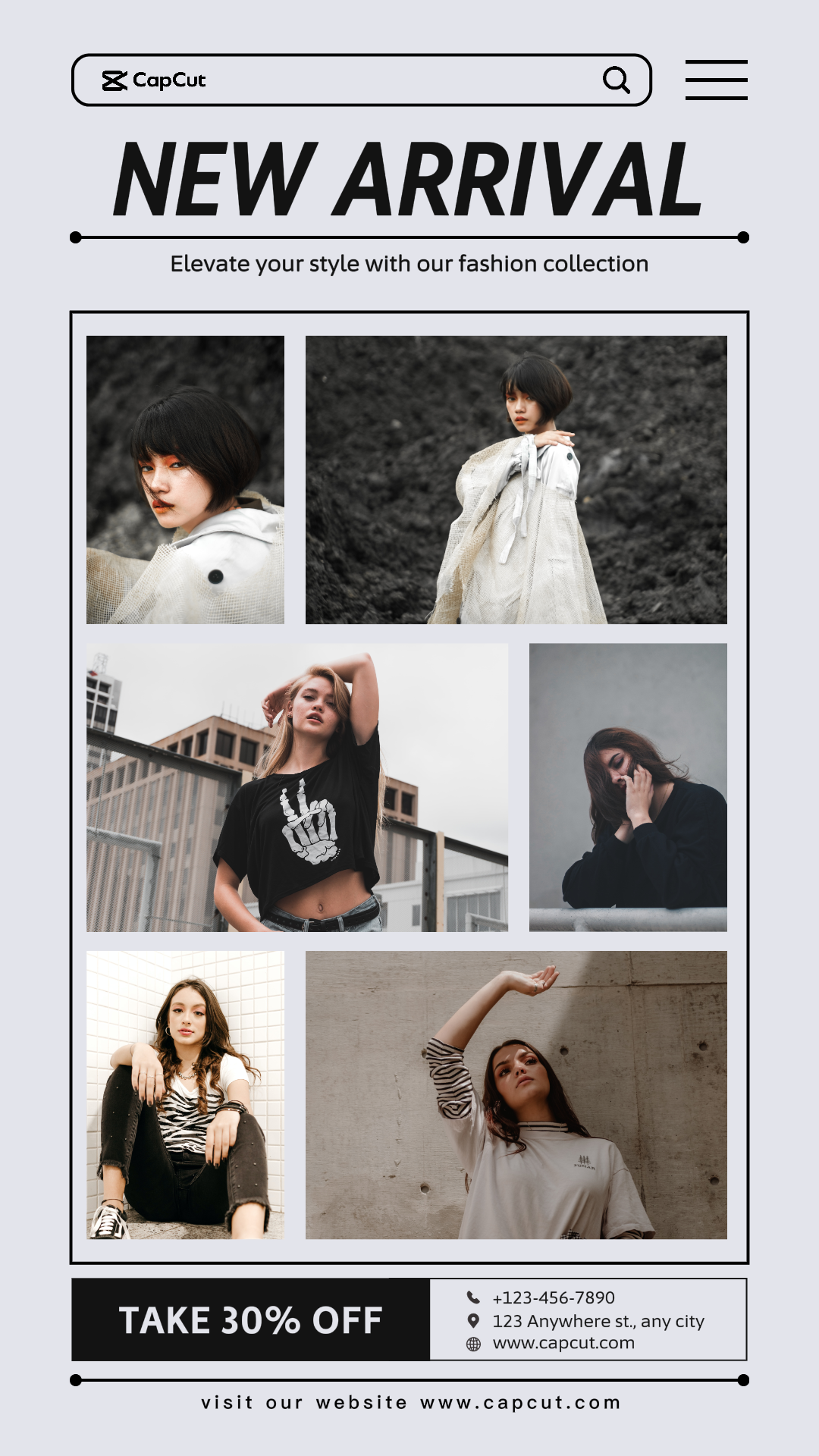 capcut template cover