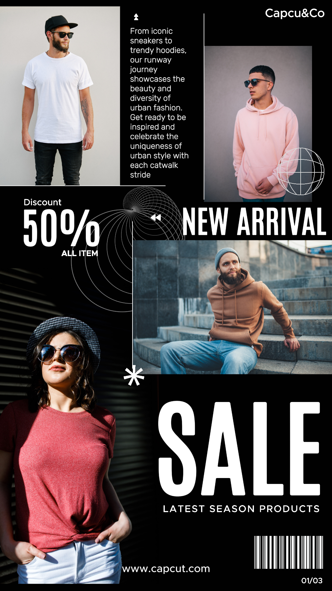 fashion new arrival sale Instagram story