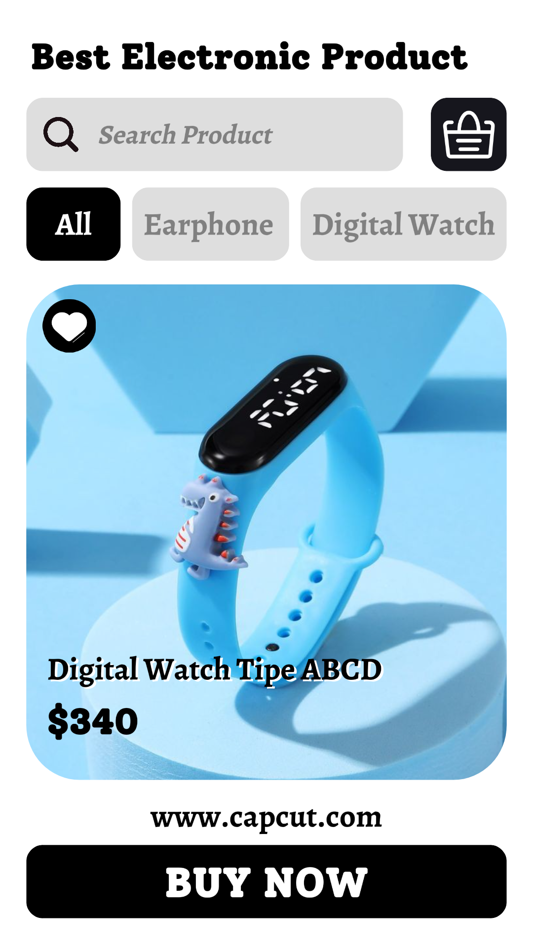 capcut template cover