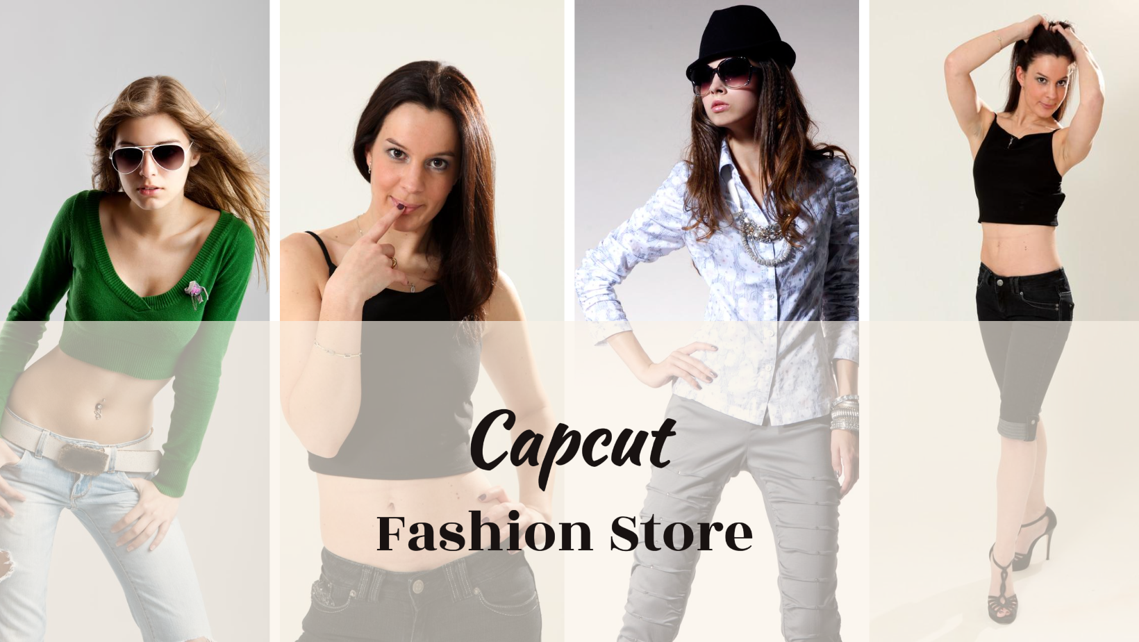 Non-marketing facebook cover capcut fashion store