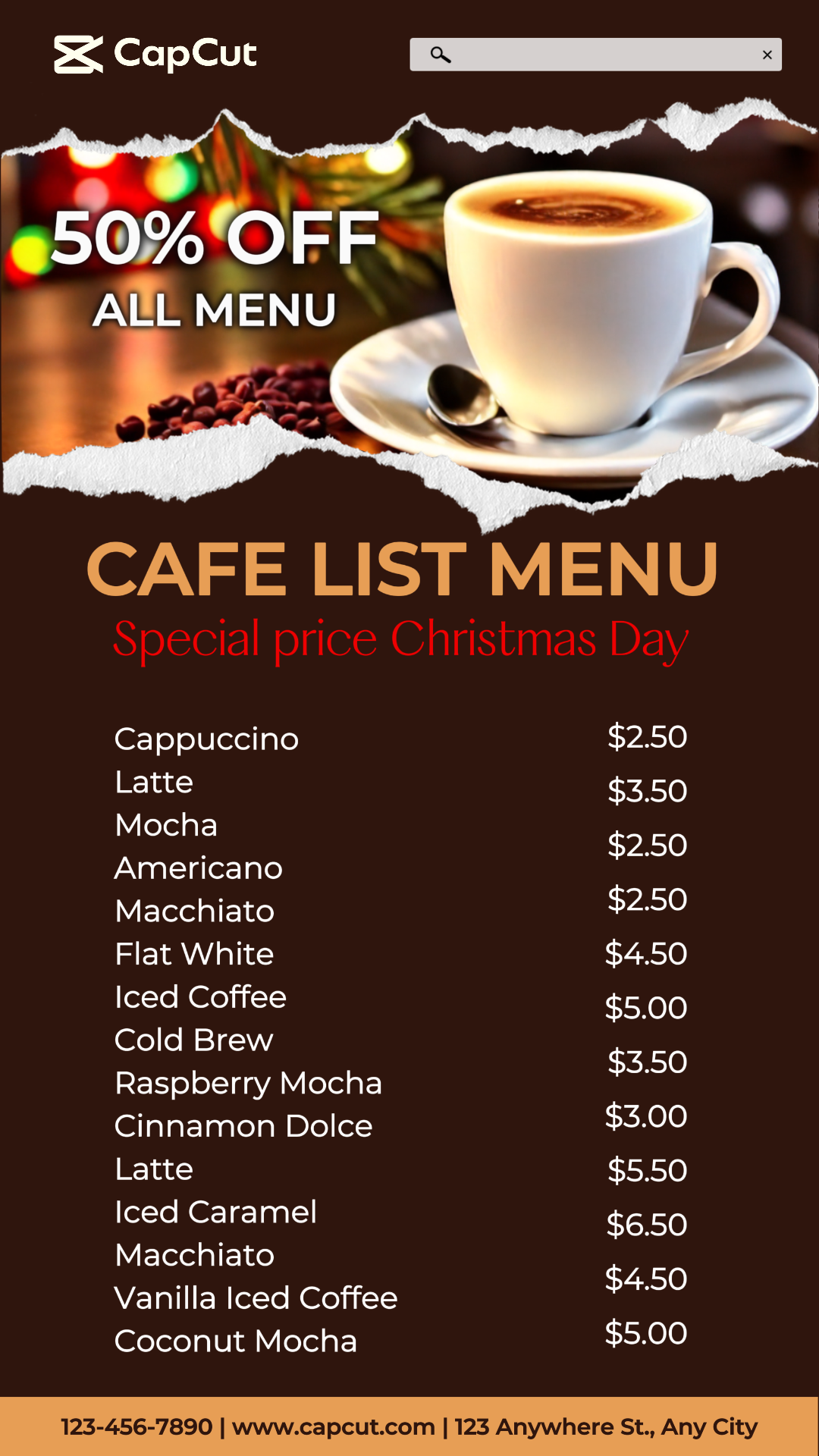 capcut template cover