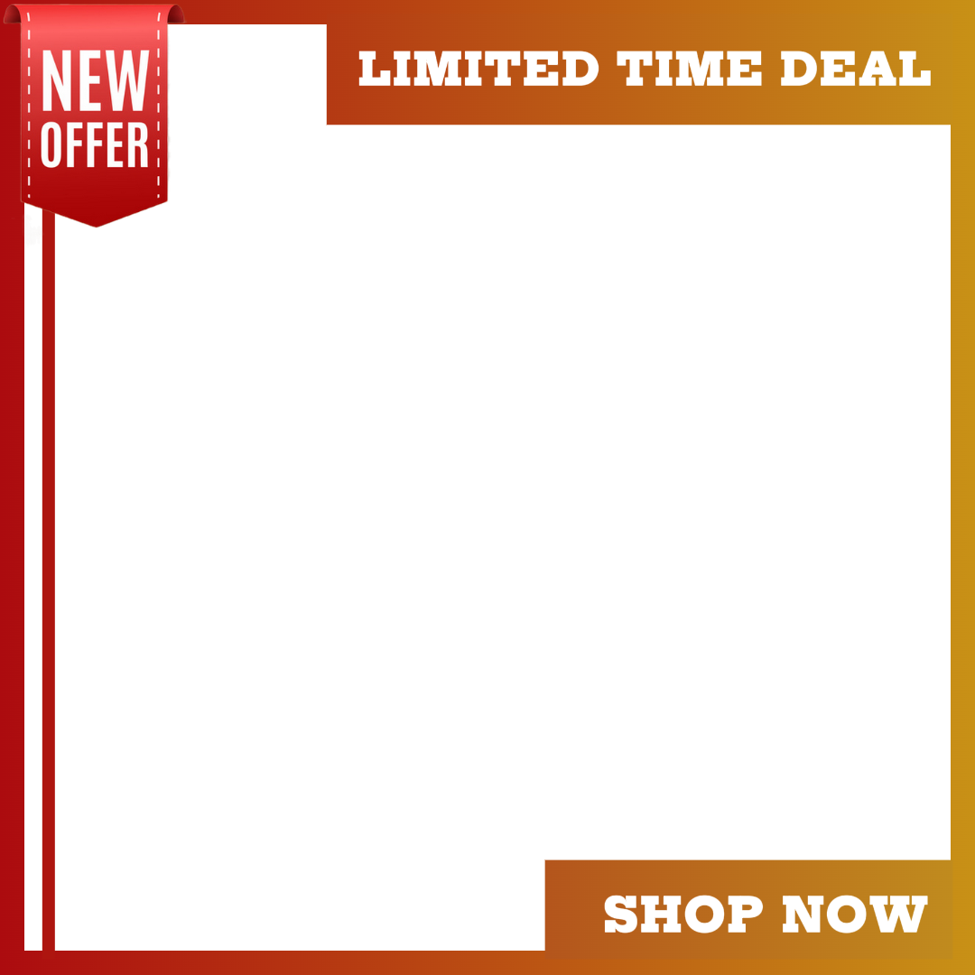 E-Commerce Product Image Icon Frame Red and Gold