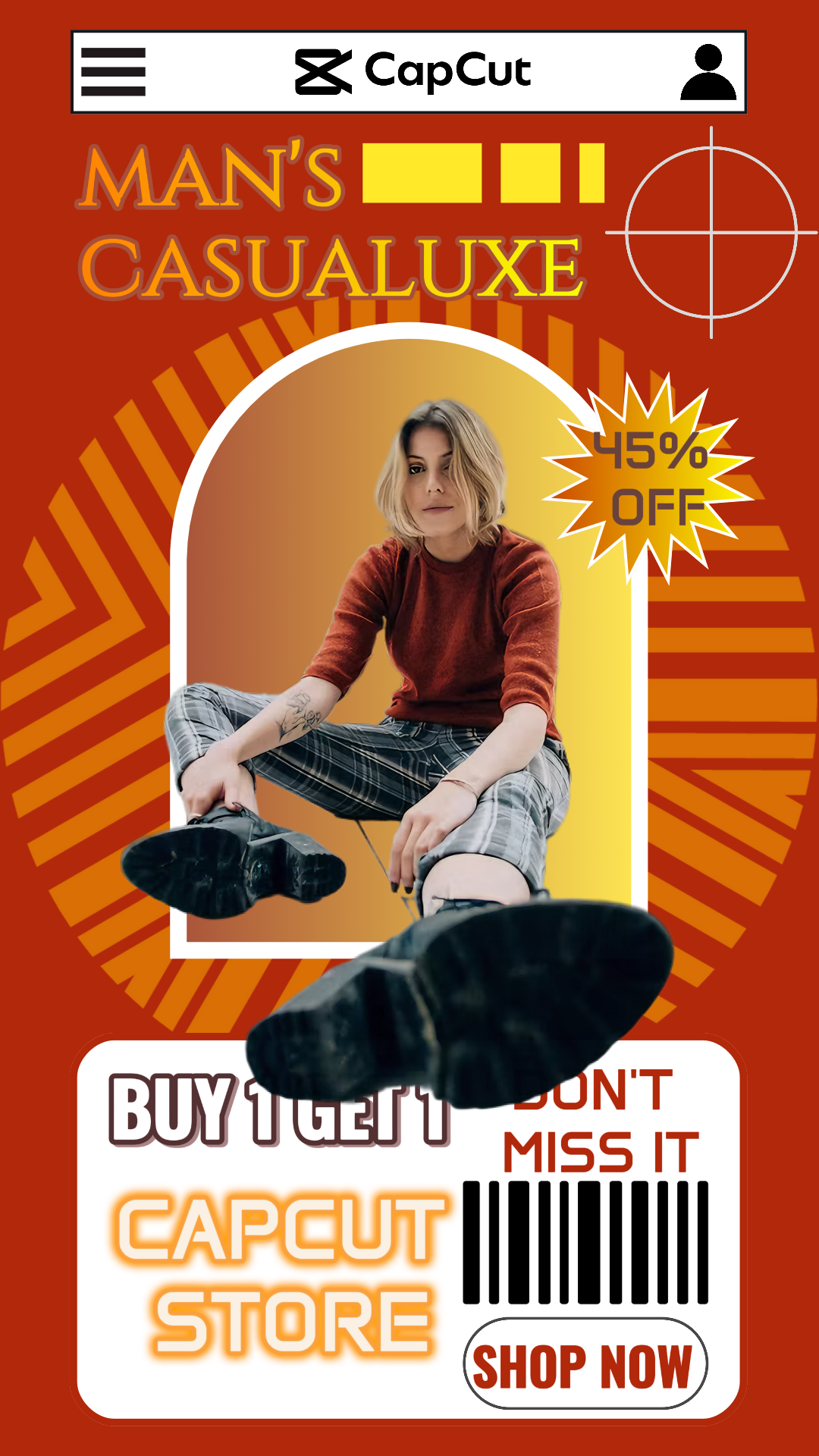 capcut template cover