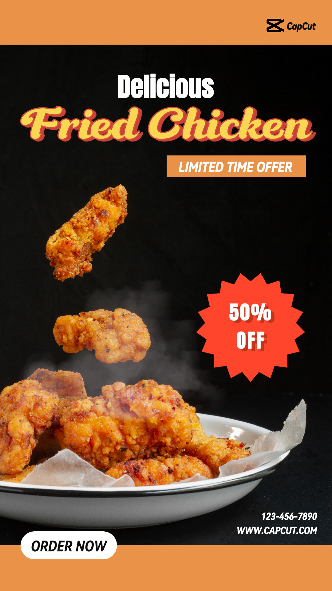 Food and Beverage - Limited Offer Fried Chicken - TikTok Ad