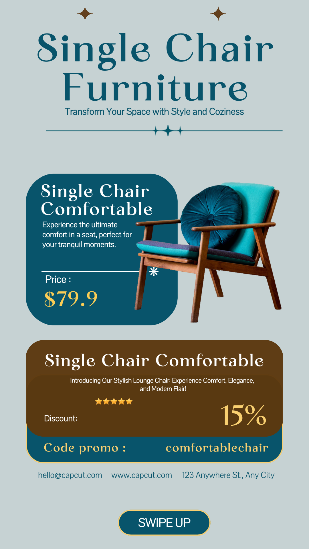 Household Promotion Discount furniture Instagram Story