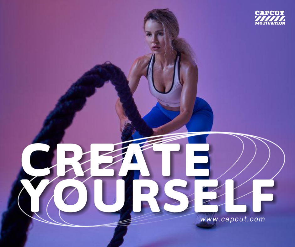 Workout and fitness - Creative Poster - Create Yourself - Facebook Post