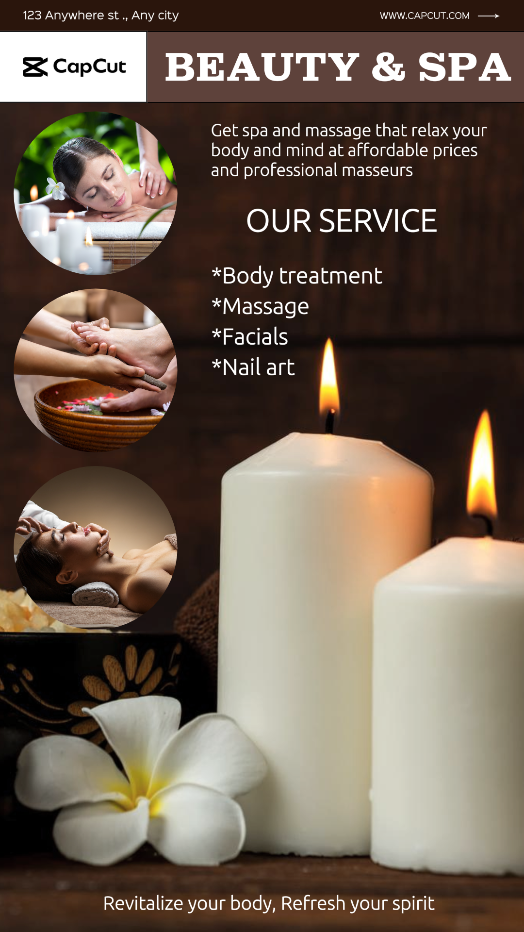 Beleza e spa história do instagram