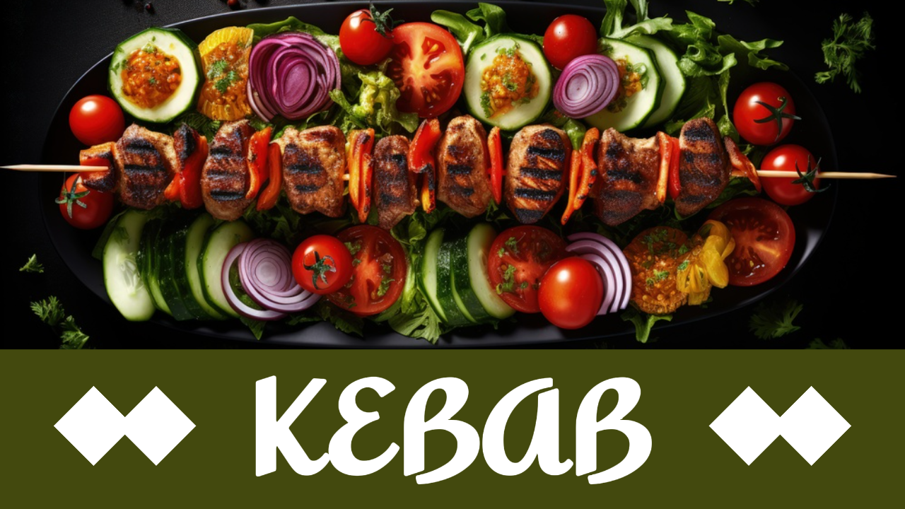 Food and Beverage Kebab Youtube Thumbnail