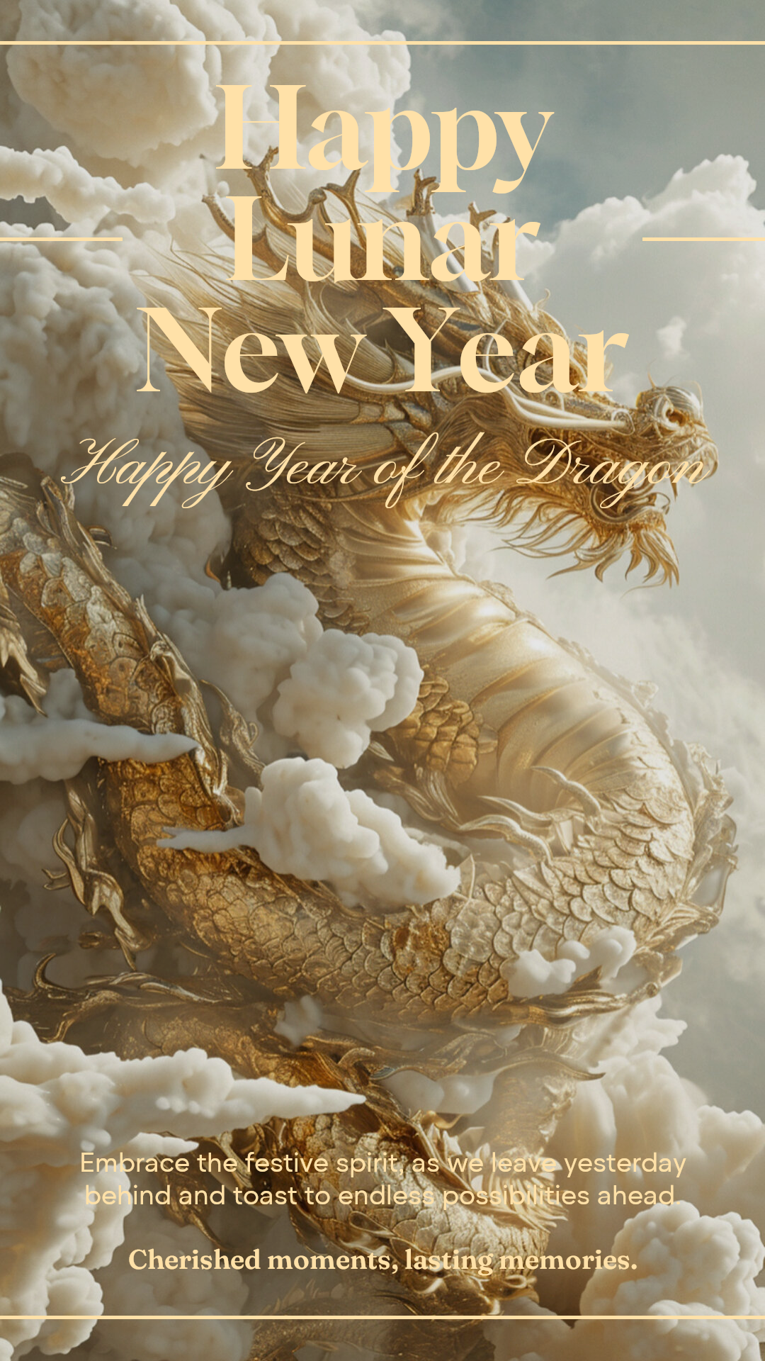 Salutations quotidiennes du Nouvel An chinois