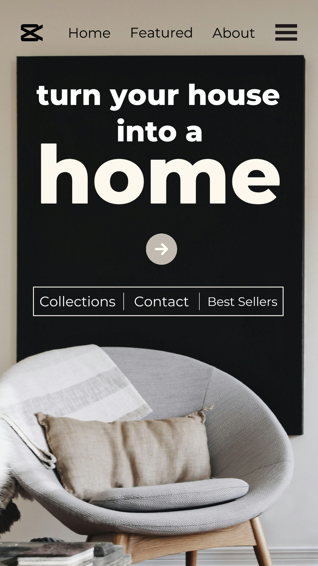 Hogar - Convierte tu casa en un hogar Historia de Instagram - Cartel de marketing