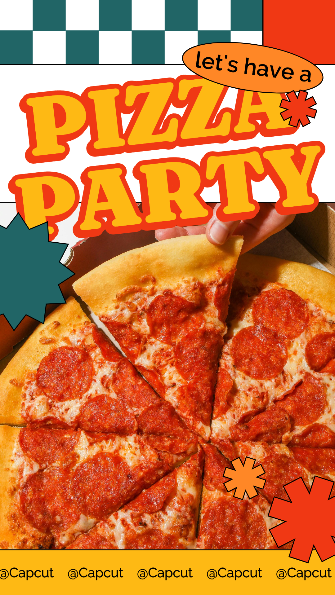 TikTok Thumbnail Essen Let 's Have a Pizza Party 