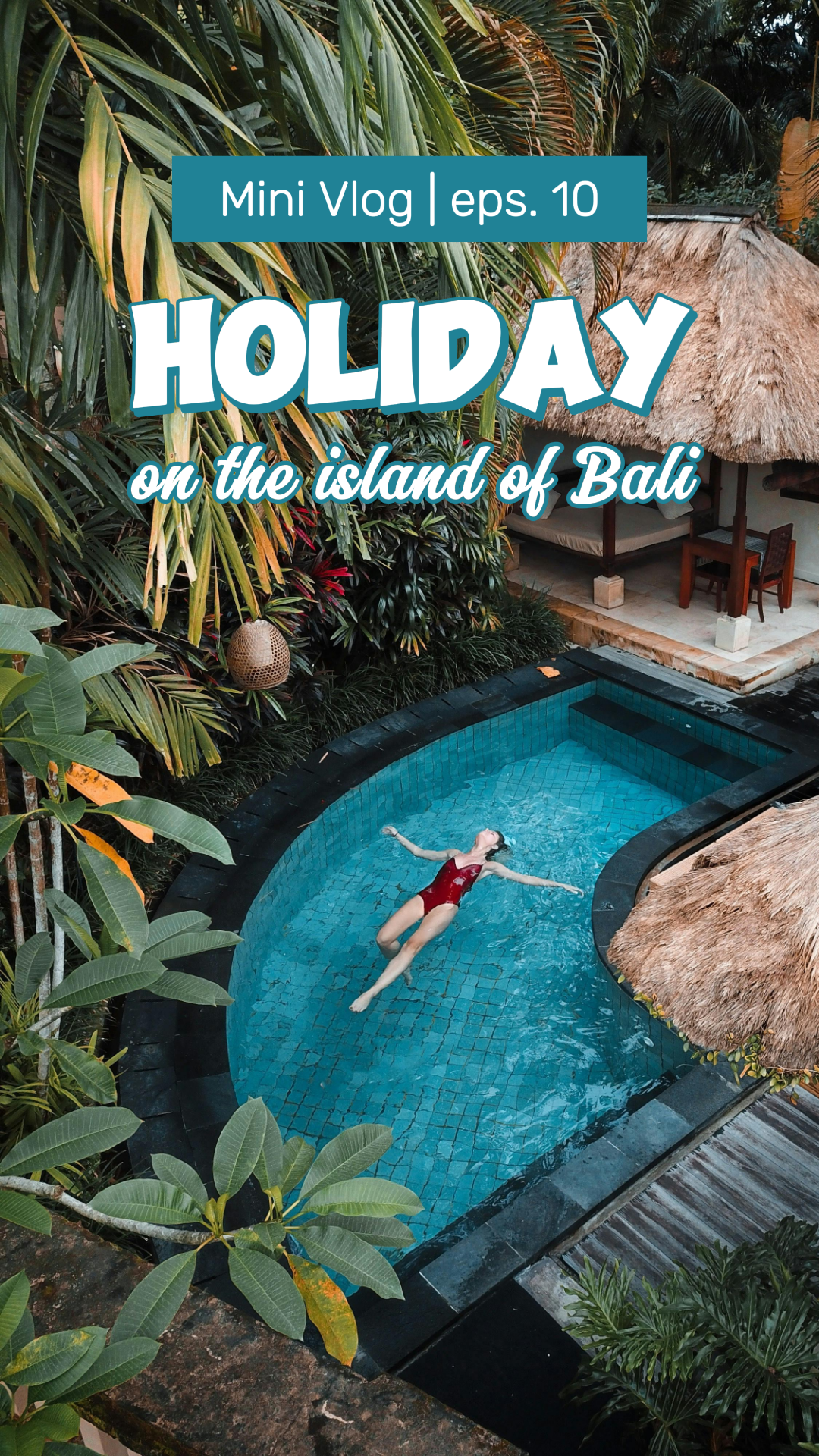 Tiktok Thumbnail Travel Vlog Blue Green