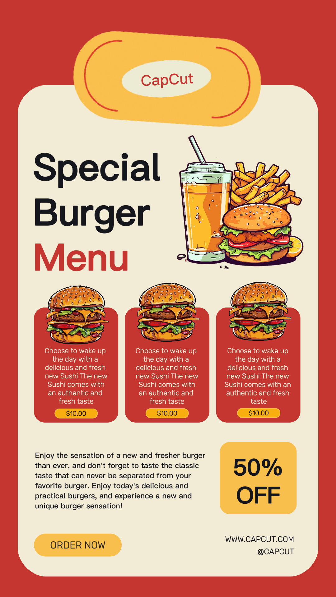 capcut template cover