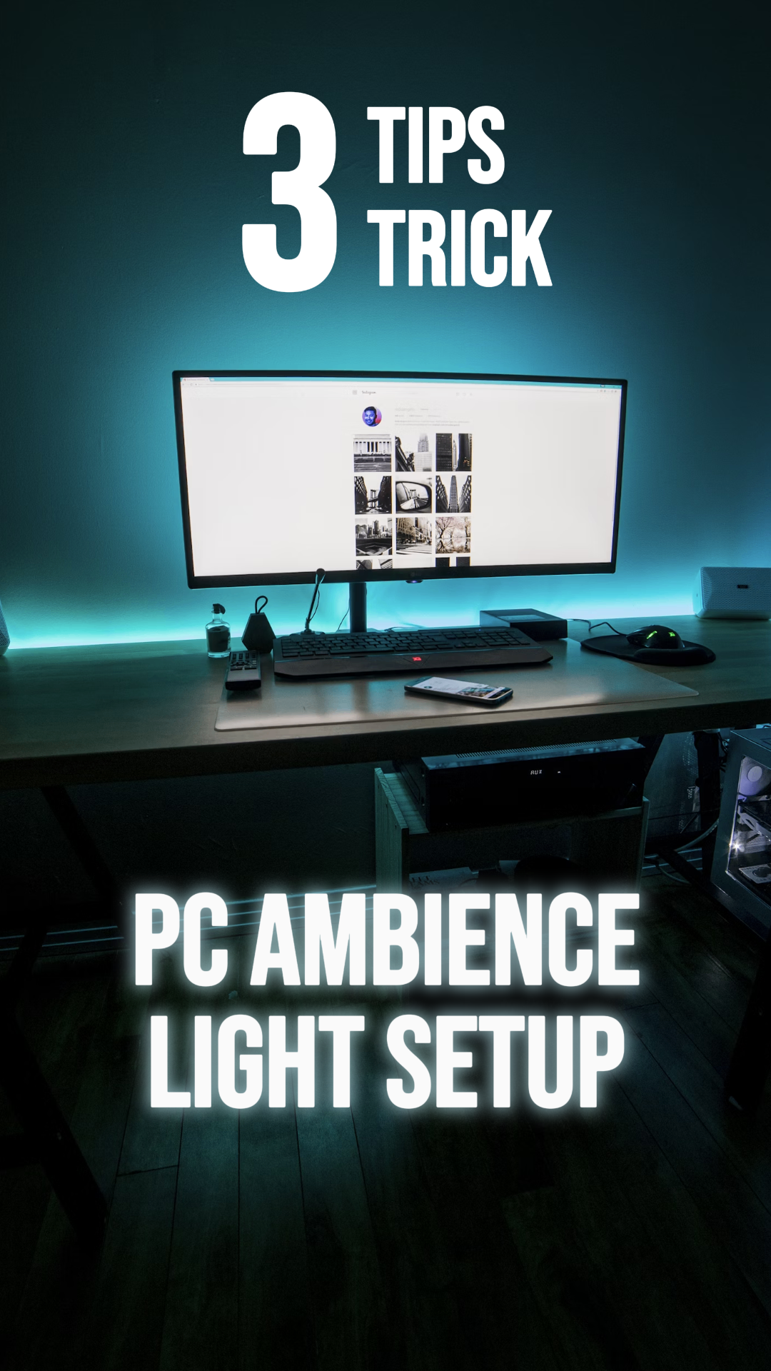 9: 16 Aprendizaje en miniatura - Consejos de configuración de luz para PC