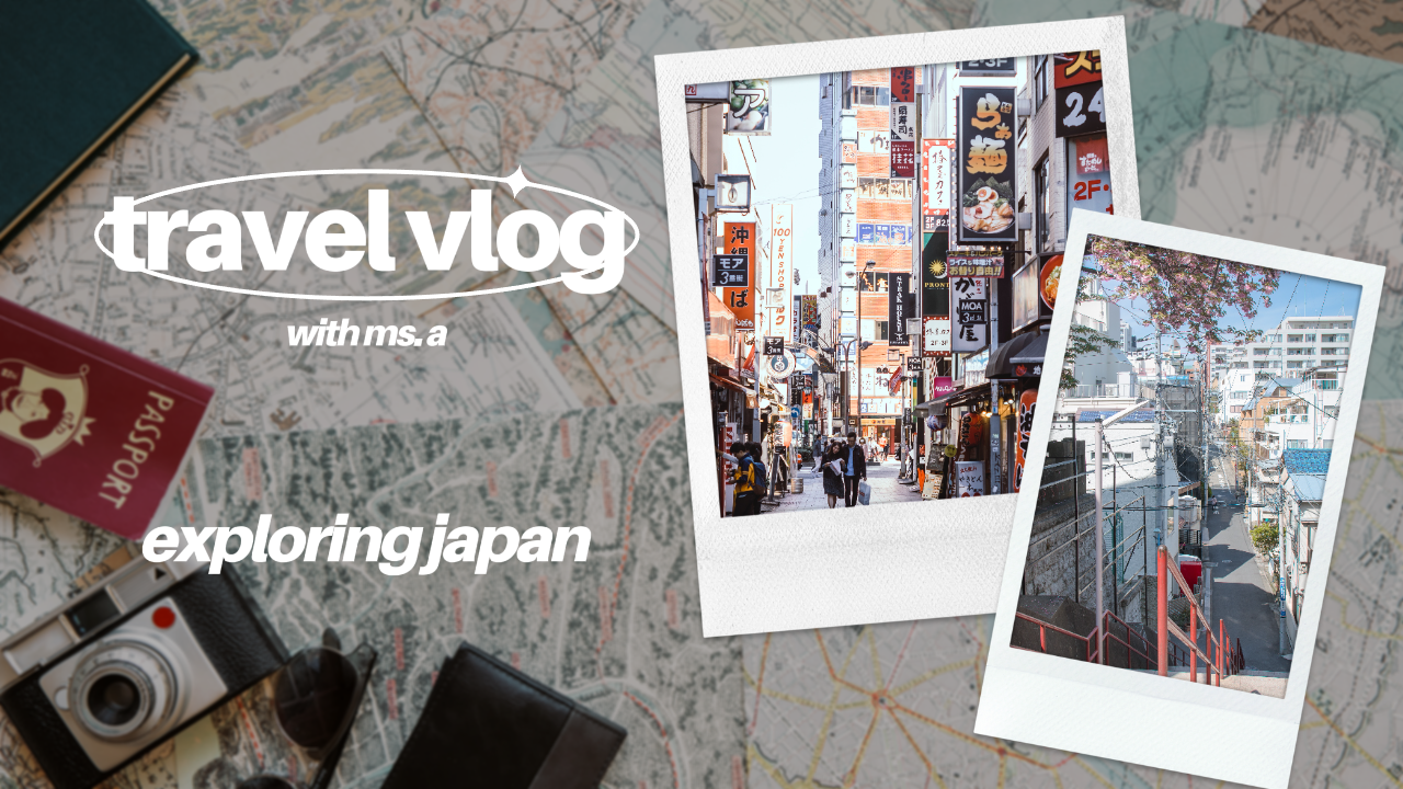 Vlog de viagem explorando miniatura do YouTube - Vlog