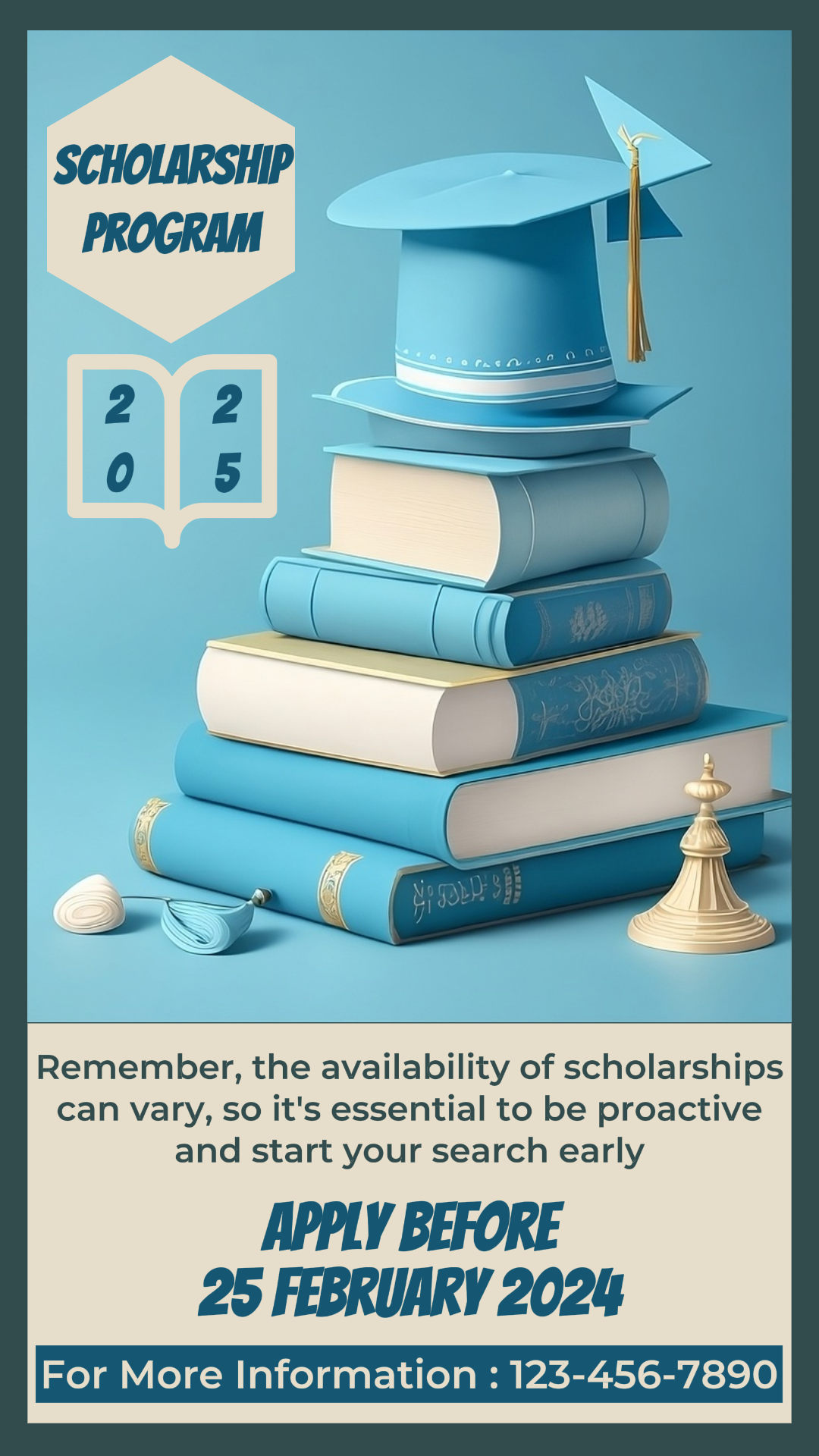 Education Scholarship Program Blue Story