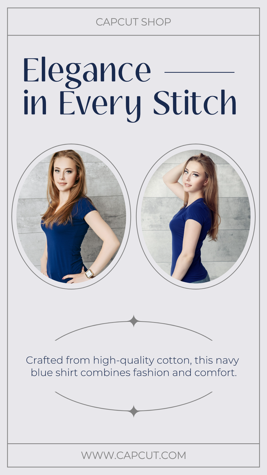 Clothing and shoes Marketing Poster Instagram Story