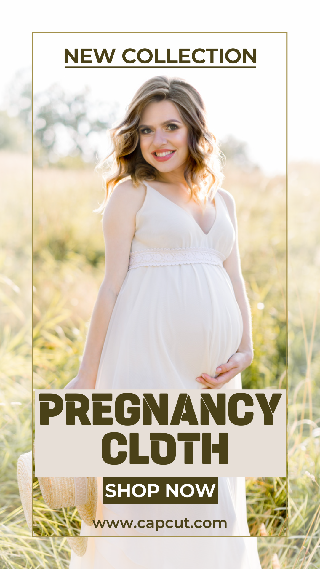 La collection de vêtements de mode et de grossesse affiche l'histoire d'Instagram