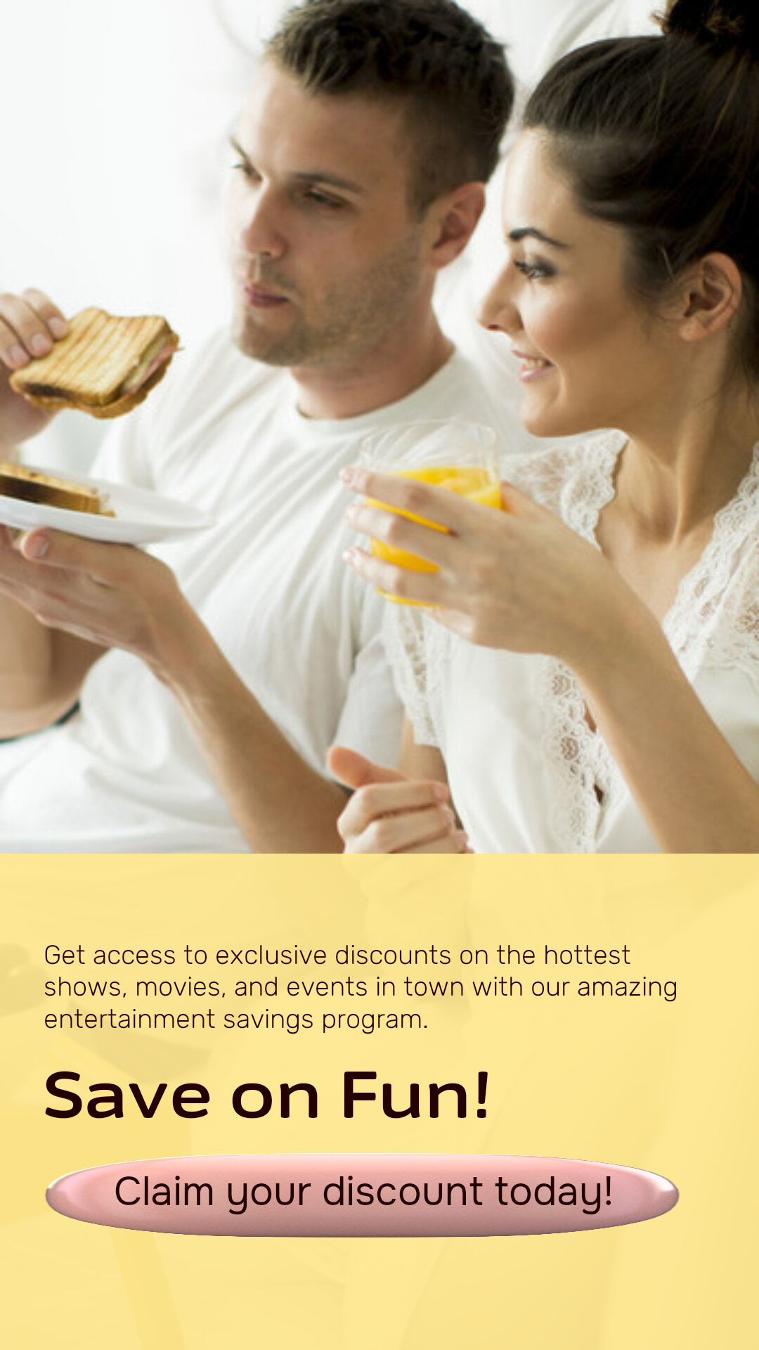 Desconto de entretenimento