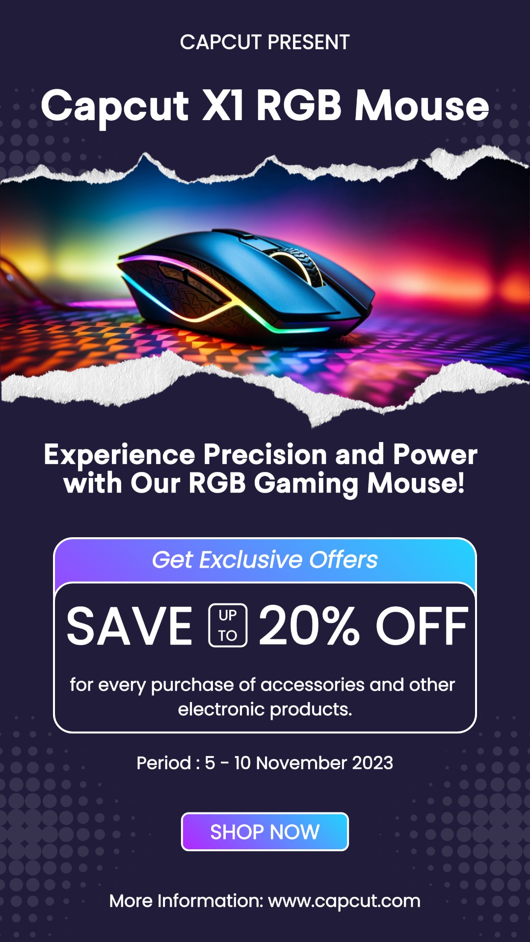 capcut template cover