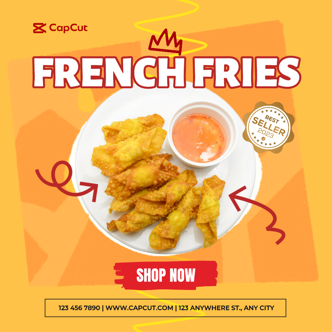 Papas Fritas Exhiben Producto Instagram Post