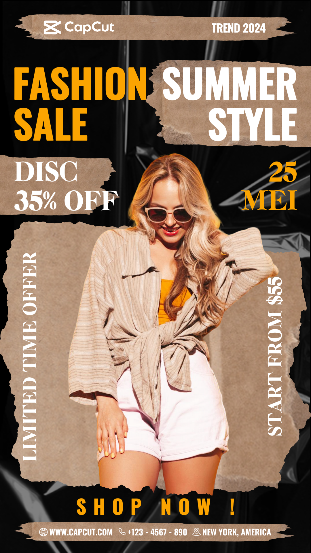 capcut template cover