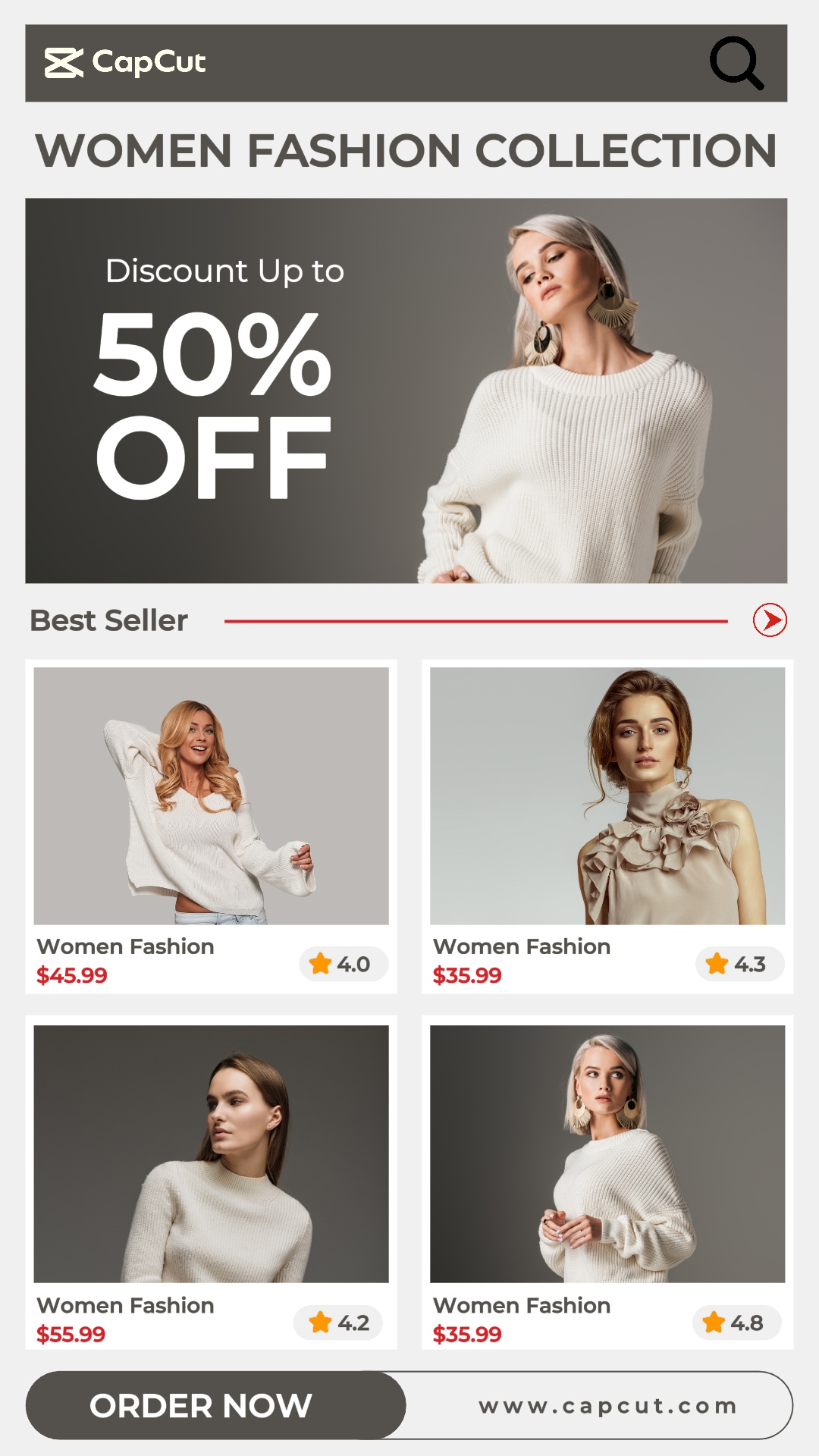 capcut template cover