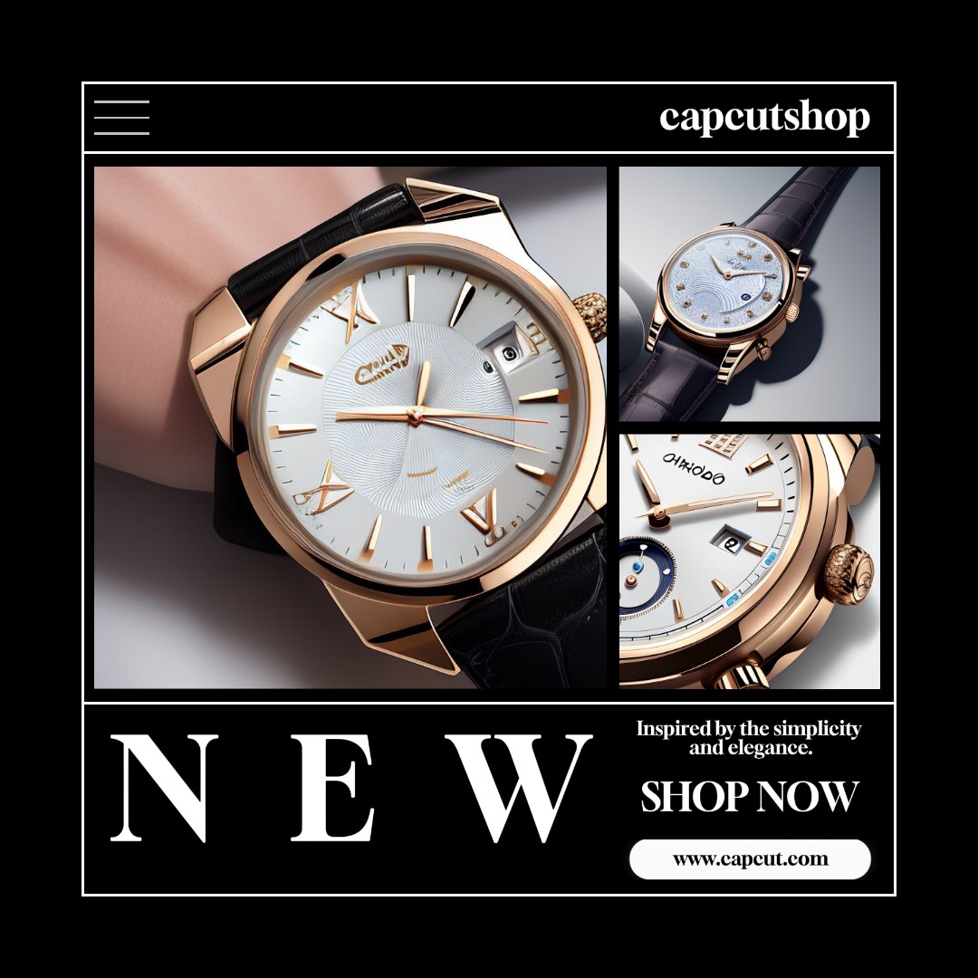 Fashion Watch New Product Instagram Post