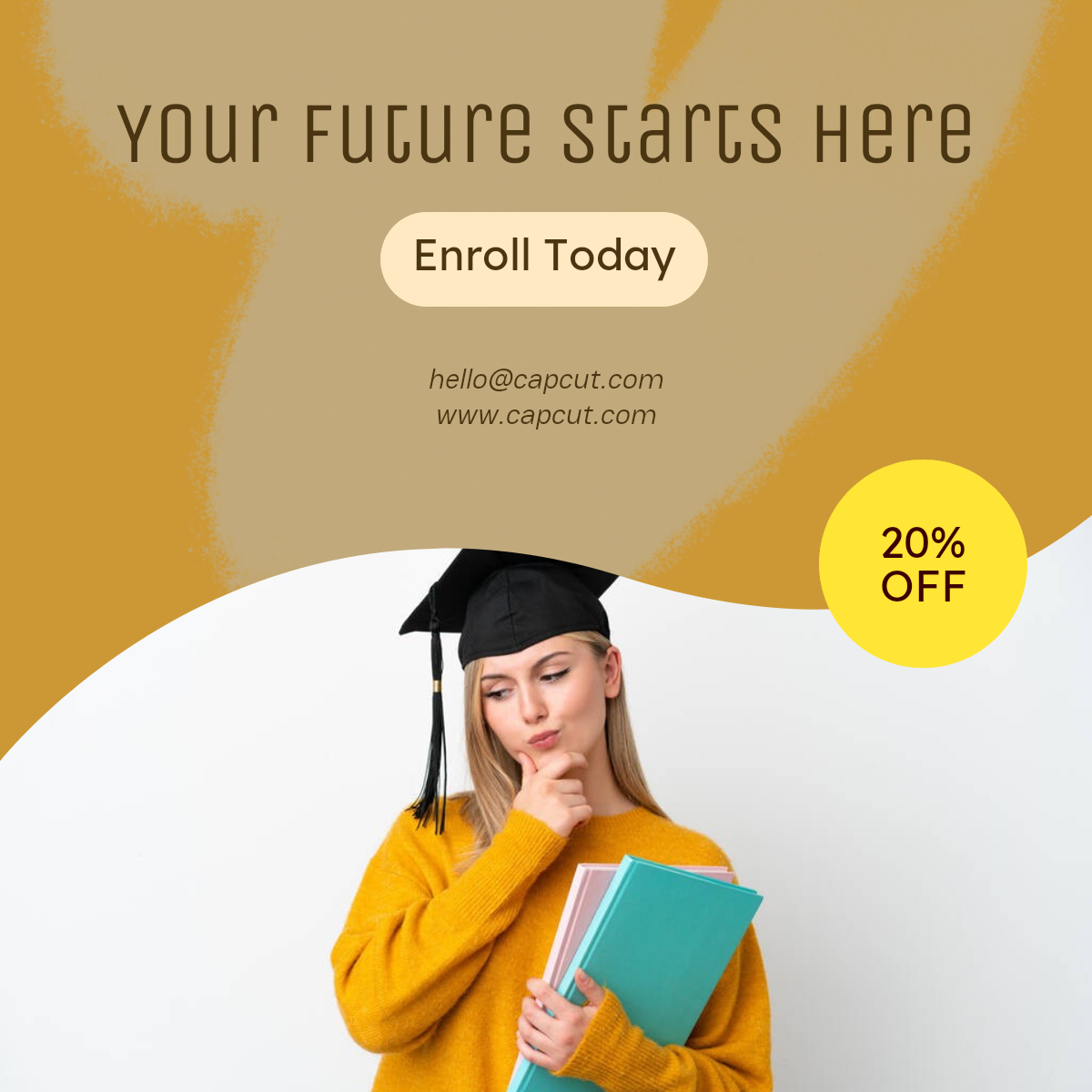 Anuncio de educación y formación