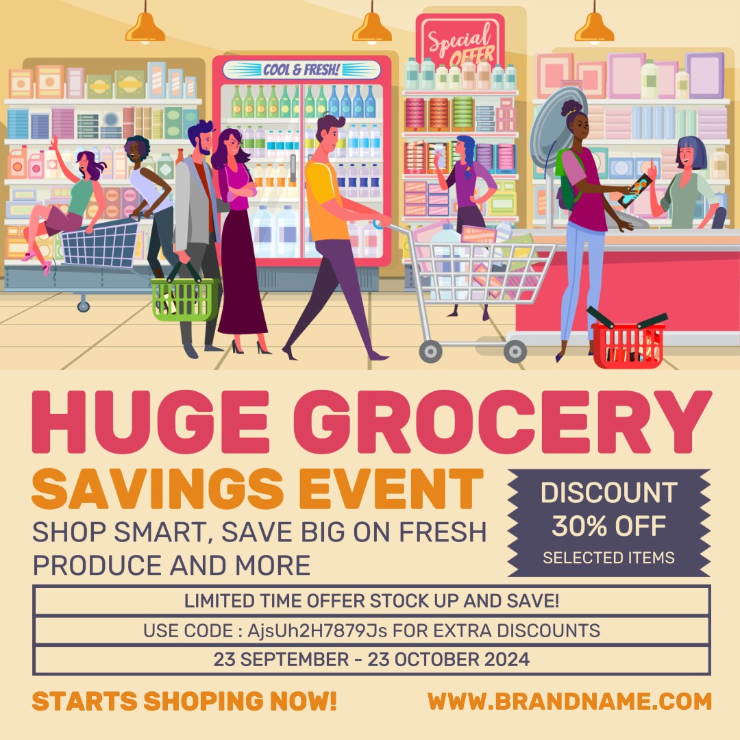 Other Grocery Promotion Social Media Post
