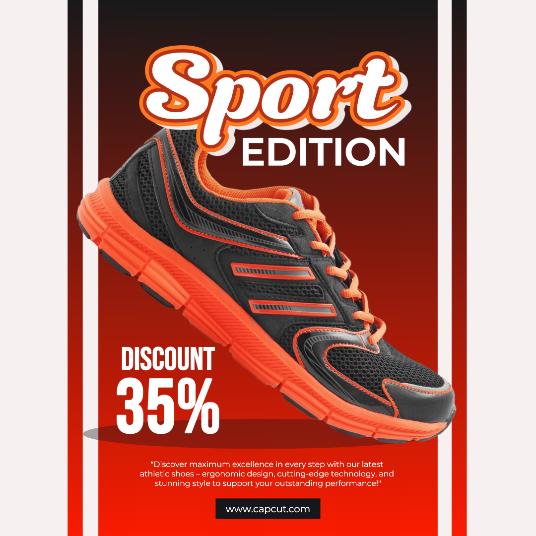 Chaussures de sport Mode Instagram Post Orange Minimali