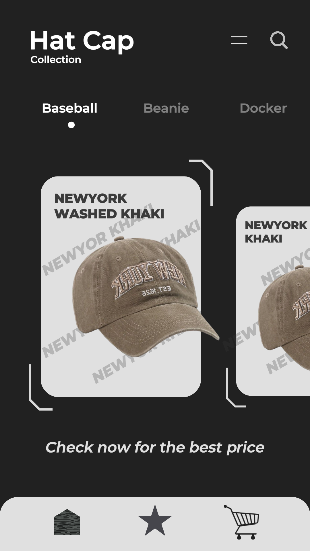 모자 캡 프로모션 세일 인스타그램 스토리