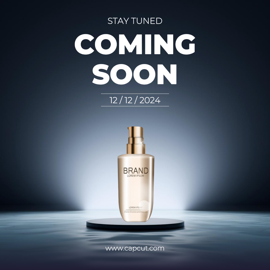 Anuncio De Póster Creativo Próximamente Producto Cosmético